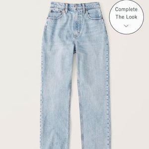 Abercrombie 90’s straight jeans